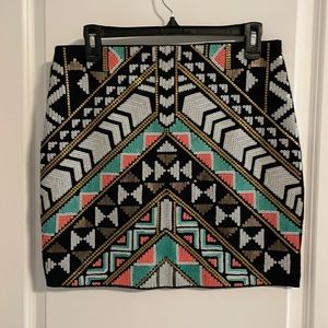 Fabulous Sequined Express Mini Skirt Size Medium